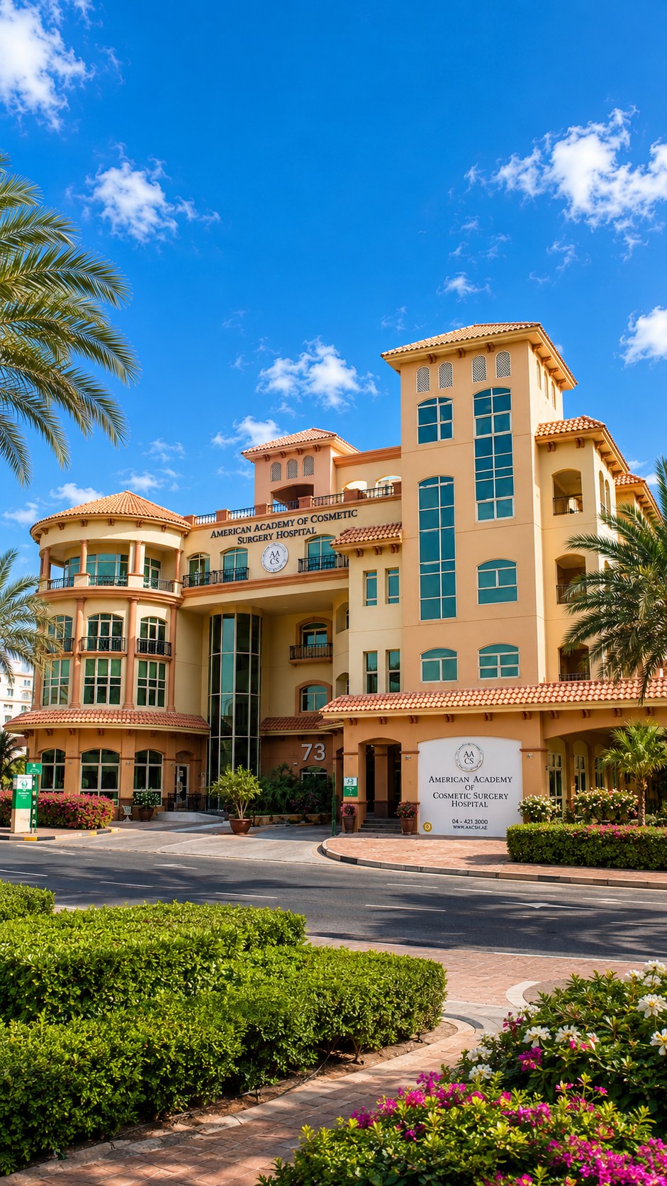 Интерьер AECLINIC в Dubai Healthcare City